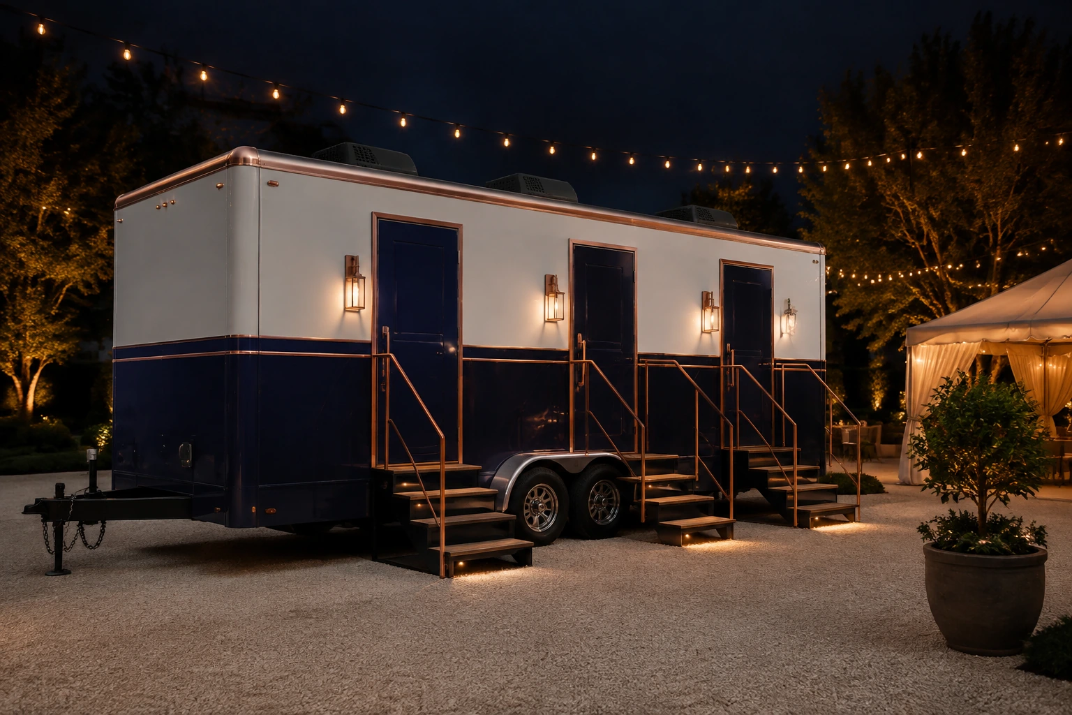 Portable restroom rental planning for Chenoa, IL